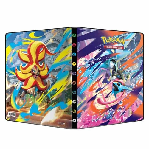Pokemon Ultra Pro 9 Pocket Portfolio Binder - Mega Evolution: Chaos Rising