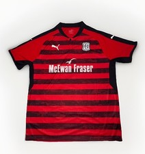 Dundee FC Puma Football Shirt Away 2017/2018 The Dee Soccer Jersey Men Size  XL