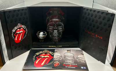 Crystal Head The Rolling Stones 50th Anniversary Pack - Empty - Complete