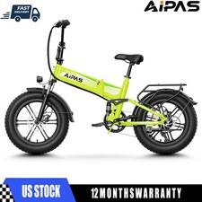 20" Fat Tire Electric Bike 1800W Peak Off-Road Mountain Ebike for Adult 48V 18A