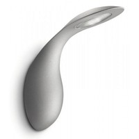 Philips Led Wandaussenleuchte 7,5W Grau Silber 3100K Warmweiß IP44 Aluminium