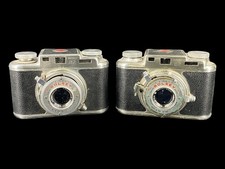 2 Bolsey Model B2 35mm Fixed Lens Rangefinder Cameras
