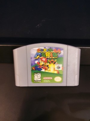 Super Mario 64 Nintendo 64 N64 Game Cartridge NUS-006 USA Authentic 1996