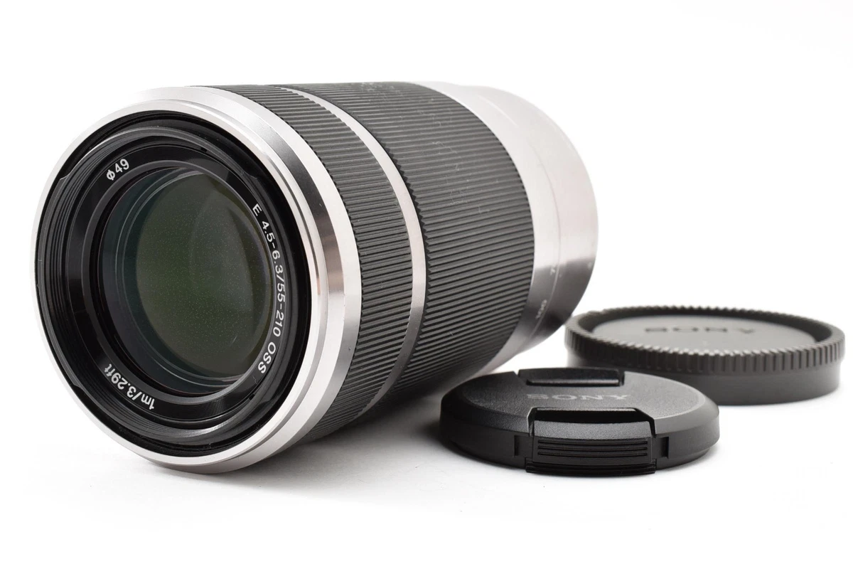 Sony SEL 55-210mm f/4.5-6.3 E OSS Objetivo E Mount Plata