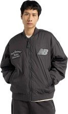 New Balance Lunar New Year Woven Bomber Jacket with Embroidery Logo, Reversible