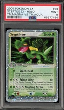 Pokemon Sceptile ex Holo EX Team Magma Vs Team Aqua 93/95 PSA 9 Mint