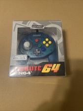 Retro-Bit Tribute 64 N64 Blue Controller In B...
