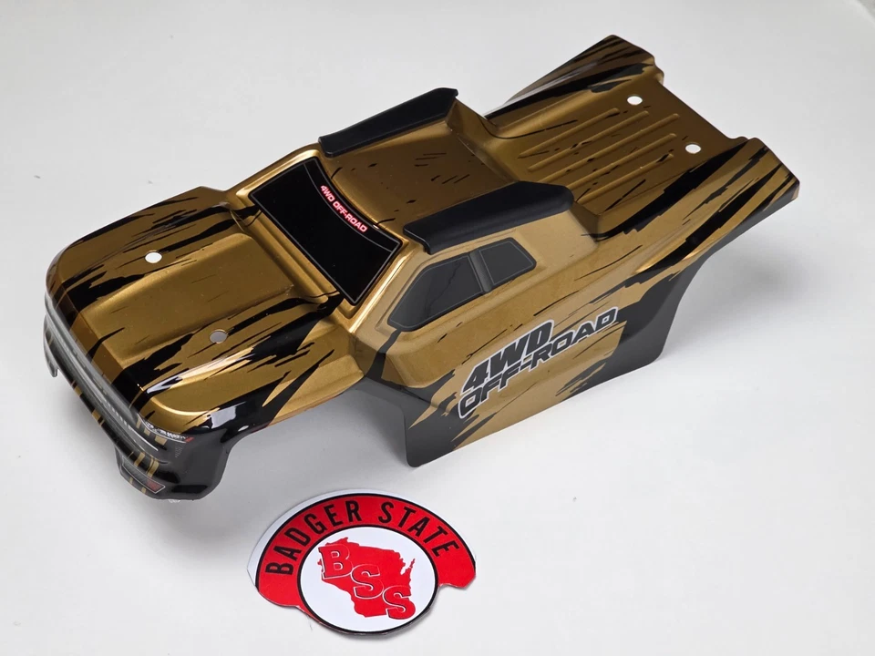 Carcasa MJX Hyper Go 14210 1430D2 opción dorada actualización escala 1/14 pieza RC nueva Foto 3 de 4