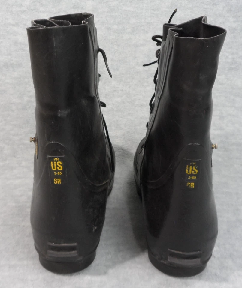 Botas de invierno Mickey vintage negras militares de Estados Unidos 1985 clima frío para hombre talla 6R Foto 4 de 4