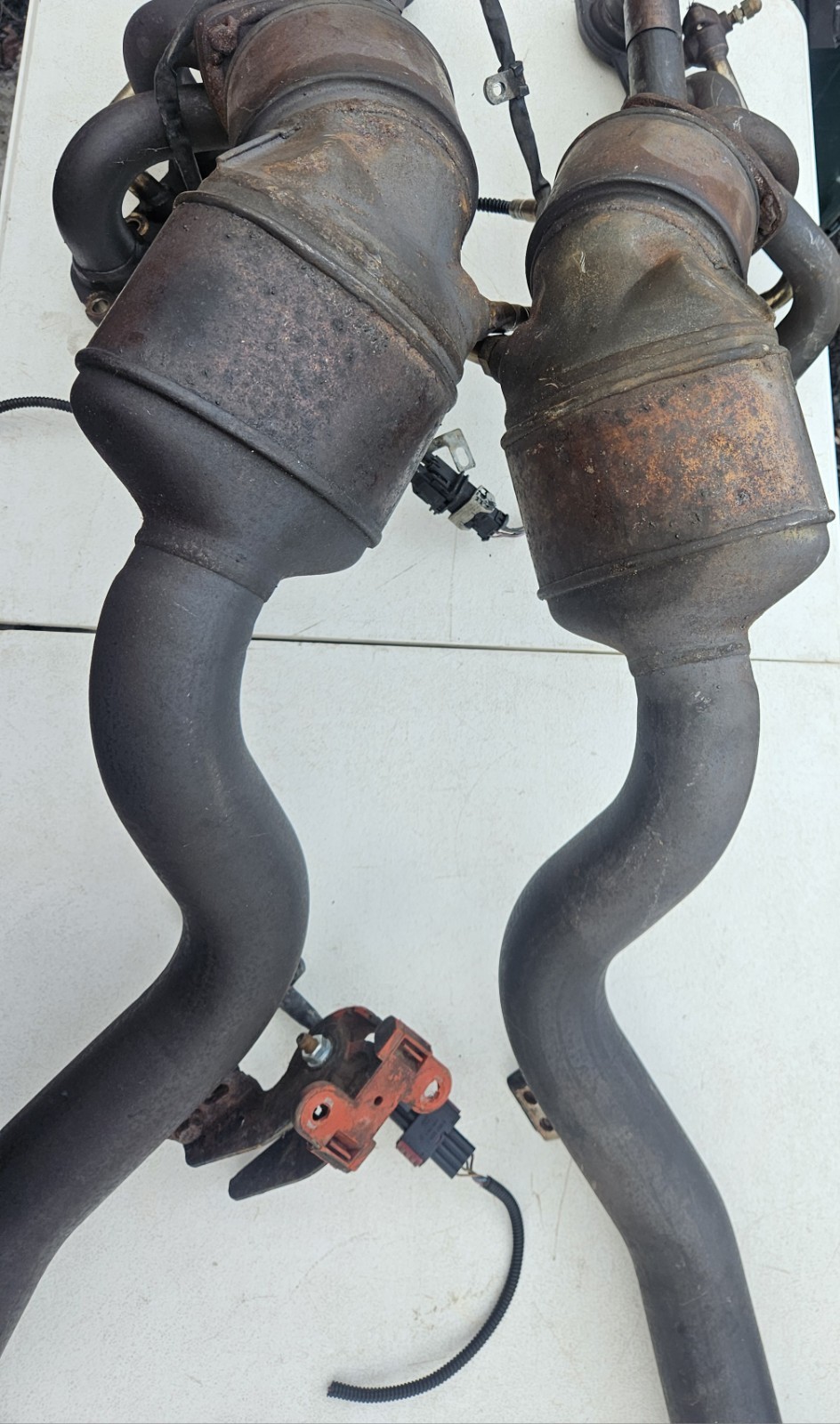 2005 Maserati Quattroporte OEM Catalytic Converters With Everything Pictured!
