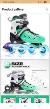 METROLLER Inline Skates for Girls and Boys size 1-4
