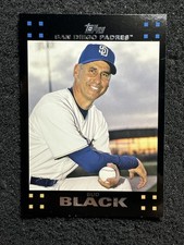 BUD BLACK #619 2007 Topps Baseball San Diego Padres Red Back Parallel