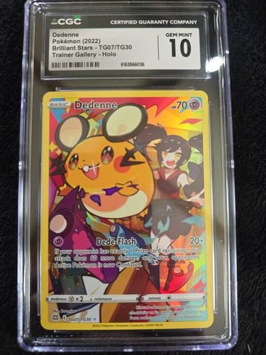 Dedenne graded CGC 10 for sale on eBay