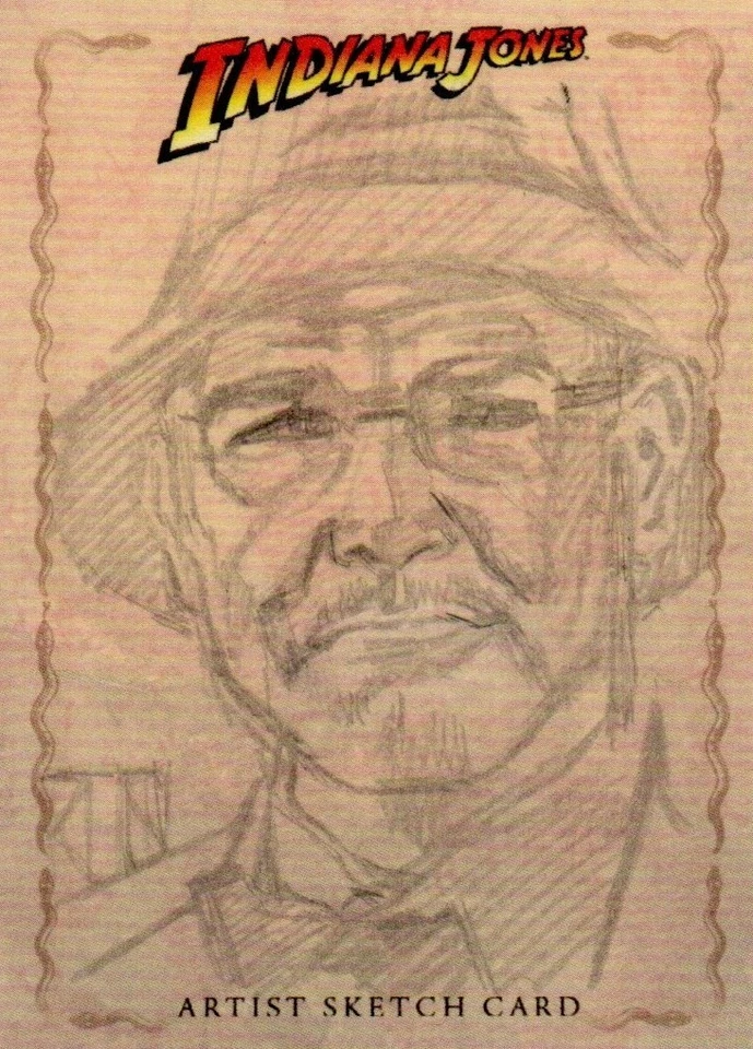 Indiana Jones Heritage - Ronald Salas 'Henry Jones Sr' Sketch Card - Photo 1/1