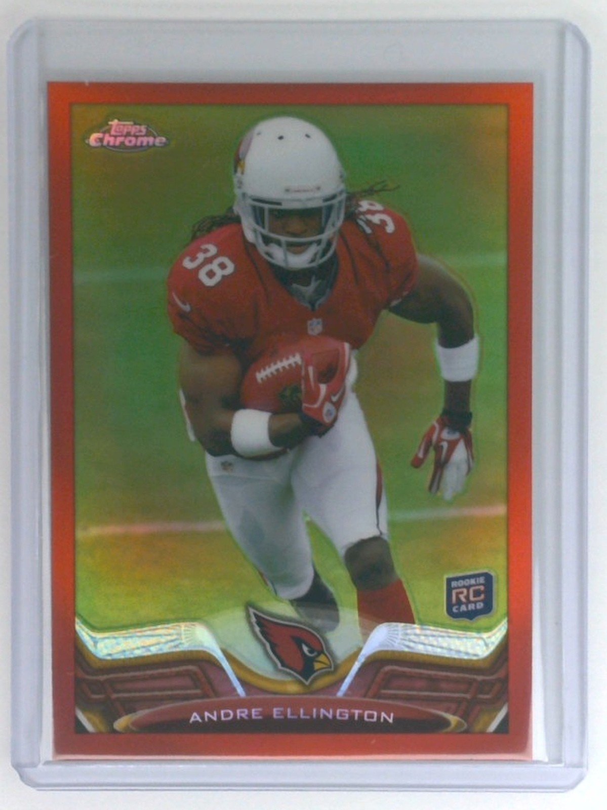 Andre Ellington Topps Chrome #205 Red Refractor