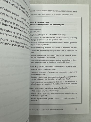 School Nursing: Scope and Standards of Practice 2nd edition - Picture 7 of 16