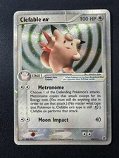 Clefable ex 106/112 FireRed & LeafGreen Holo Pokemon TCG MP+ 🌀Head swirl 🌀 B on eBay