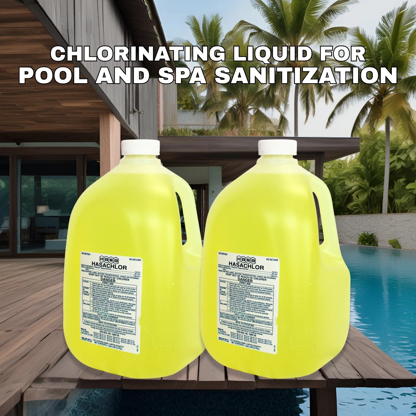 HASA Liquid Chlorine Pool Shock - Thumbnail 3