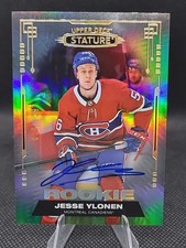 2021-22 UD Stature Rookie Auto Jesse Ylonen 102 Canadiens RC Auto 58/199