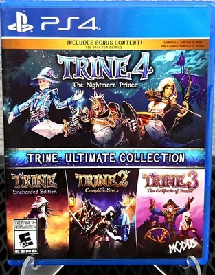 Trine Ultimate Collection (PlayStation 4 PS4, 2019) Complete w/ Map
