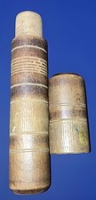 Antikes Nadeletui aus Holz Segelmacher 18. Jahrhundert L7,5 Ins X W1inch