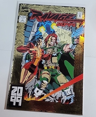 1992 Marvel Ravage 2099 #1 Gold Foil 1st App Ravage Stan Lee 8.5 VF+
