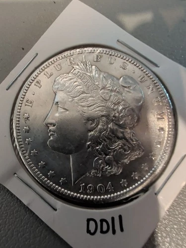 1904-0 Morgan Silver Dollar. VAM-2A UNC-DD11