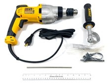 DEWALT DWD520 10-Amps 1/2" Variable Speed Reversible Pistol Grip Hammer Drill