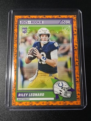 Riley Leonard - Score-a-Treat Football 2025 - Indianapolis Colts - Rookie - RC