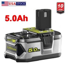 For RYOBI P108 High Capacity Battery 18V 5.0Ah One Plus 18 Volt Lithium-Ion us