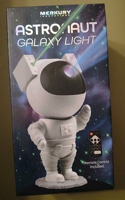 Astronaut Projector Galaxy  Night Light Starry Nights LED Lamp Remote NIB Sealed