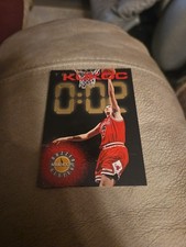 1995-96 Hoops Buzzer Beater #222 Toni Kukoc Chicago Bulls Basketball Card