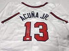 Ronald Acuna Jr Signed Autographed  Baseball Jersey Atlanta Braves JSA COA