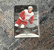 2018-19 Exquisite Collection Platinum Rookies #R14 Michael Rasmussen /299