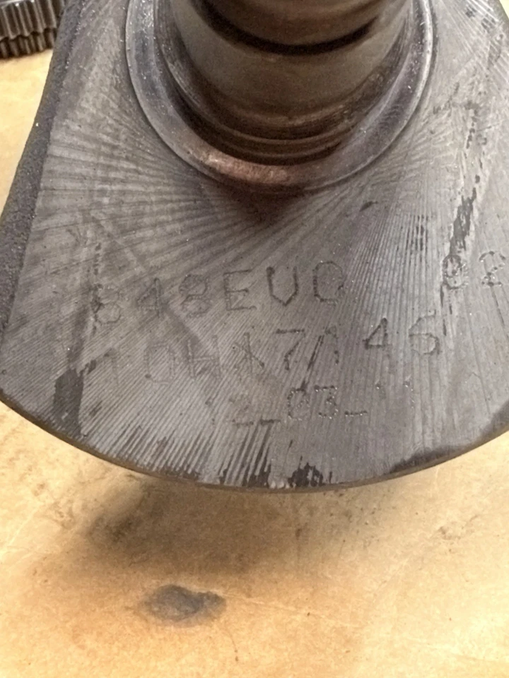 Cigüeñal Ducati 848 Evo 11-13 dañado ver fotos Foto 2 de 4