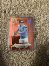 2025 Panini Donruss Elite Cam Ward Rookies RC Aspirations Red #/99 Titans