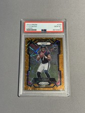 2023 Panini Prizm C.J. Stroud #339 Orange Lazer Rookie PSA 10 Texans
