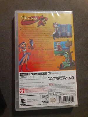 Nintendo Switch Limited Run Games #83: Shantae NEW SEALED