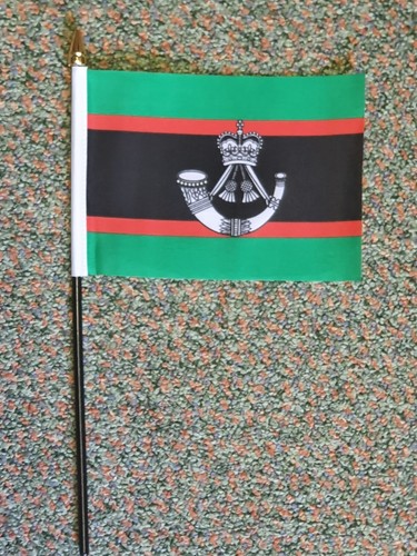 The Rifles Hand Flag 6x4