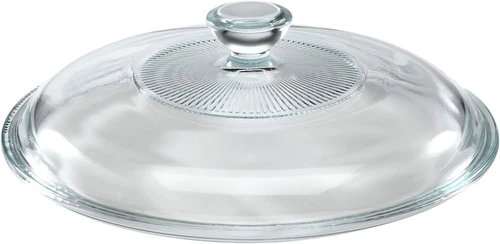PYREX® 65c Round Clear Knob Handled Lid  7.75" Diameter