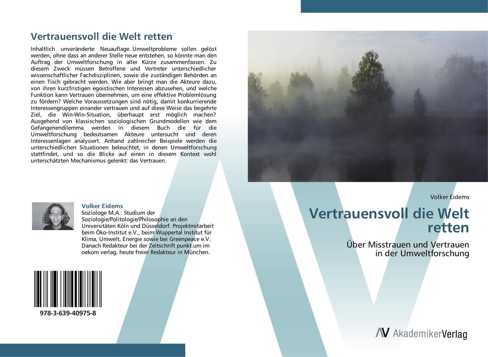 Thumbnail - Volker Eidems | Vertrauensvoll Die Welt Retten | Taschenbuch | Deutsch