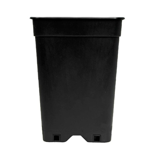 100x Anzuchttöpfe 1 Liter 10,3×10,3×13,7 stabil Pflanztöpfe robust Azuchttopf PP - Bild 5 von 6