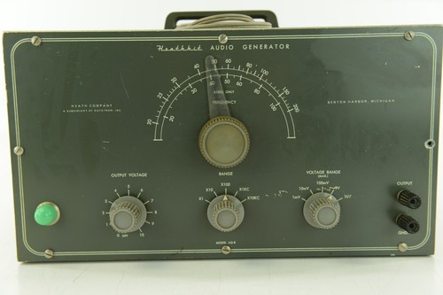 4 Vintage Heathkit Modules - Models IG-62, IG-82, AG-8, TS-4A Audio Generator - Picture 3 of 23