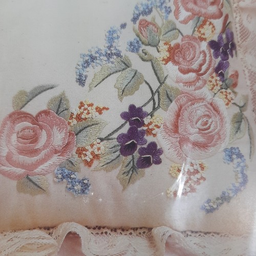 Vtg Candamar Designs Candlewicking Embroidery Pillow Making Kit Sealed Unopened - Picture 9 of 14