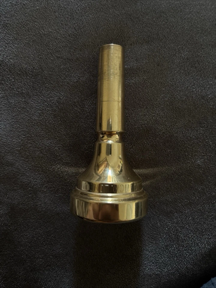 Denis Wick 6BL Large Shank Euphonium & Baritone Mouthpiece Gold Plated FREE SHIP - Image 3 of 4