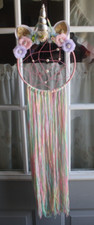 Unicorn Dream Catcher Handmade Wall Hanging Girl Nursery Decoration Girl's Item