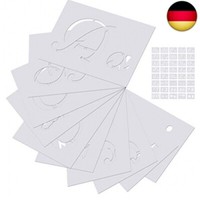 40 StüCk Buchstaben Schablone Kunst Alphabet Schablonen Buchstaben FüR GemäLde A