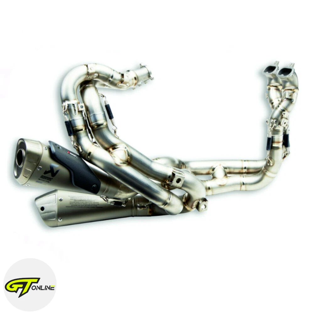 Ducati Panigale V4 V4S 2018 21 Akrapovic Full Racing Exhaust 96481387C Genuine