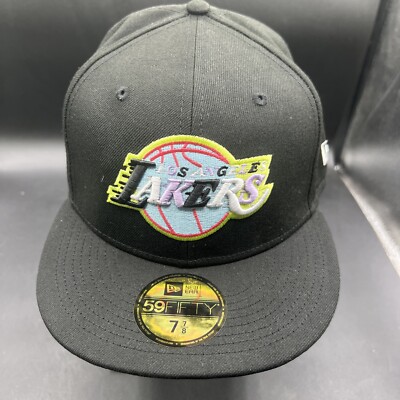 New Era 59fifty Los Angeles Lakers Color Pack Multi Hat Size 7-7/8