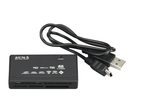 Memory Card Reader Mini 26-IN-1 USB 2.0 High Speed For CF xD SD MS SDHC - Picture 5 of 11